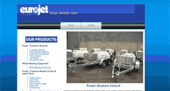 Desktop Screenshot of powerwashersireland.com