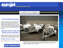 Tablet Screenshot of powerwashersireland.com